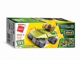 Qman Thunder Expedition Battle Car 1415-1 Radarové auto Sky-eye